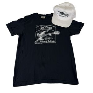 Antones Home of the Blues Tshirt and Cap Set, Iconic Austin Music Original